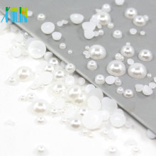 loose plastic half pearl beads for iphone FP05